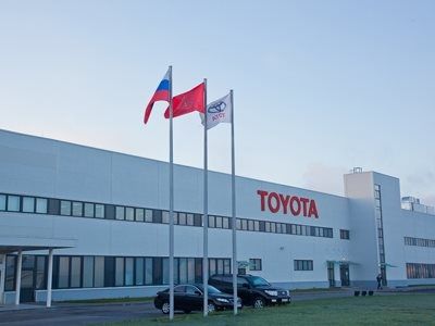 На заводе Toyota в Петербурге начнется сборка модели RAV4